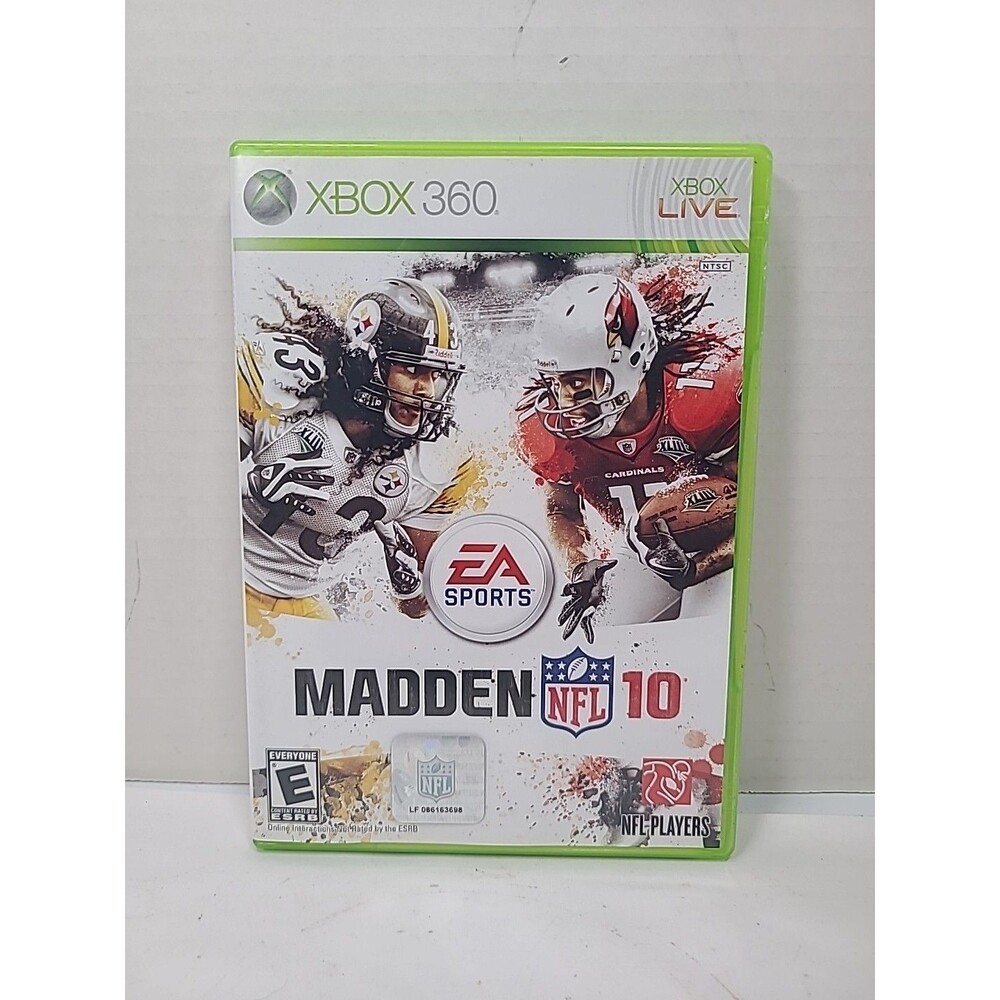 Madden NFL 10 (Microsoft Xbox 360, 2009) CIB